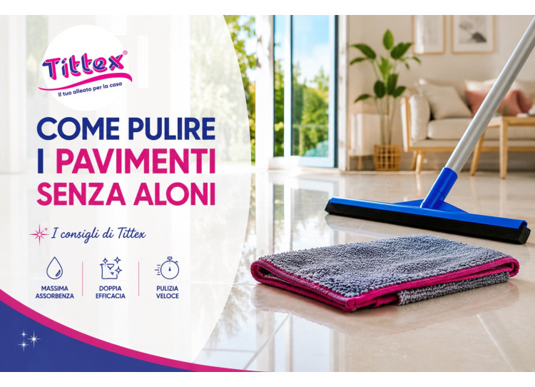 Come pulire i pavimenti velocemente prima dell’estate | Zero aloni e meno fatica
